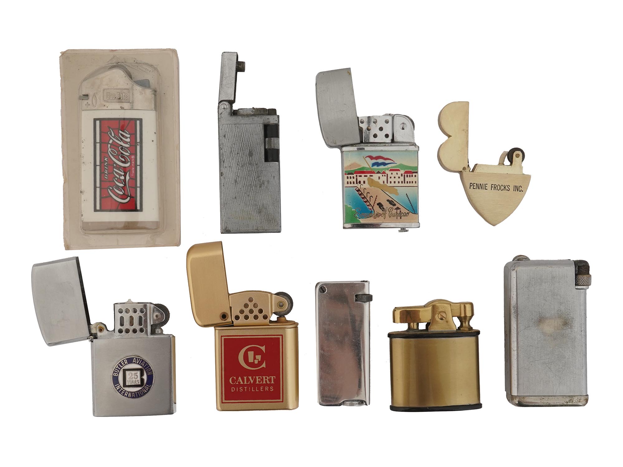 VINTAGE AMERICAN NOVELTY LIGHTER COLLECTION PIC-1